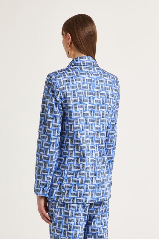 Maliparmi MALI STONES JACKET Blue JD647014117 Maliparmi MALI STONES JACKET Blue JD647014117