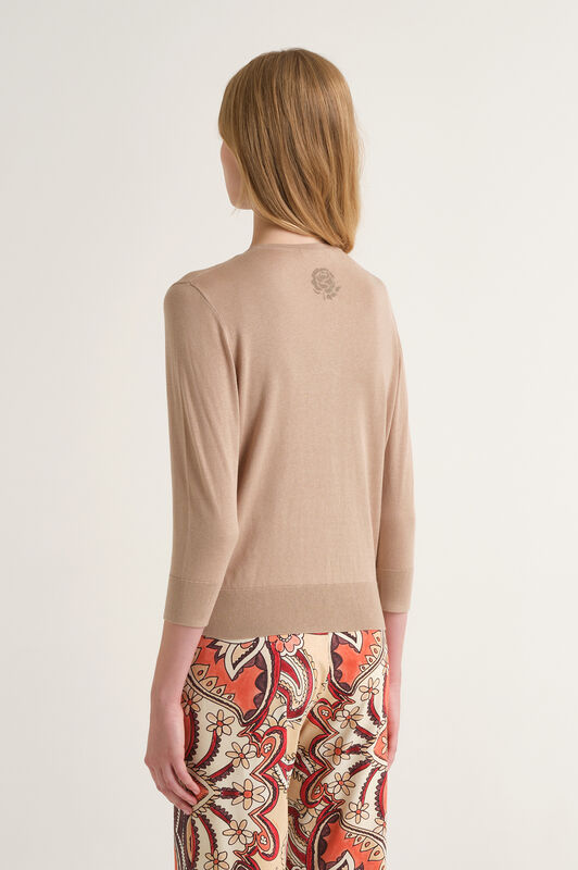 Malìparmi COLOURS OF THE WORLD CARDIGAN Sand JN218278074