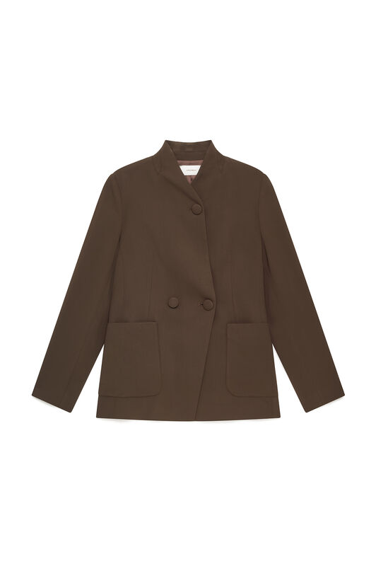Maliparmi PURE CADY BLAZER Dark Brown JD649550692