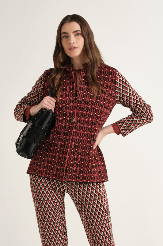 Maliparmi GIACCA JACQUARD COMFORT Nero JD649678219 Maliparmi GIACCA JACQUARD COMFORT Nero JD649678219
