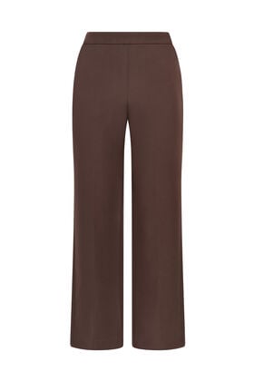 Maliparmi SLEEK MATTE TROUSER Cool Brown JH747950689