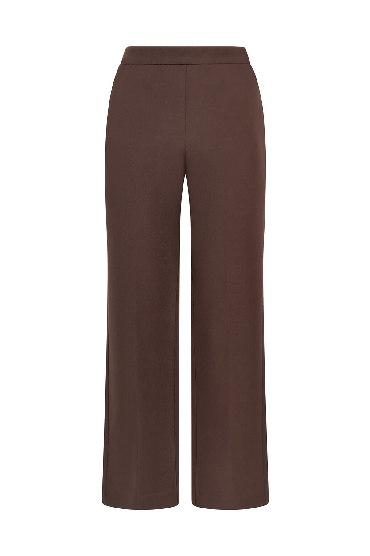 Maliparmi SLEEK MATTE TROUSER Cool Brown JH747950689 Maliparmi SLEEK MATTE TROUSER Cool Brown JH747950689