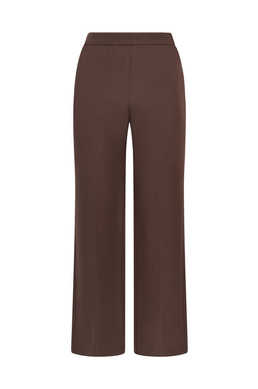 Maliparmi SLEEK MATTE TROUSER Cool Brown JH747950689 Maliparmi SLEEK MATTE TROUSER Cool Brown JH747950689