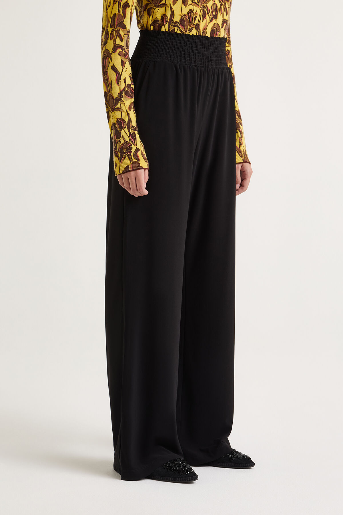 Maliparmi TECNO JERSEY TROUSERS Black JH803570226