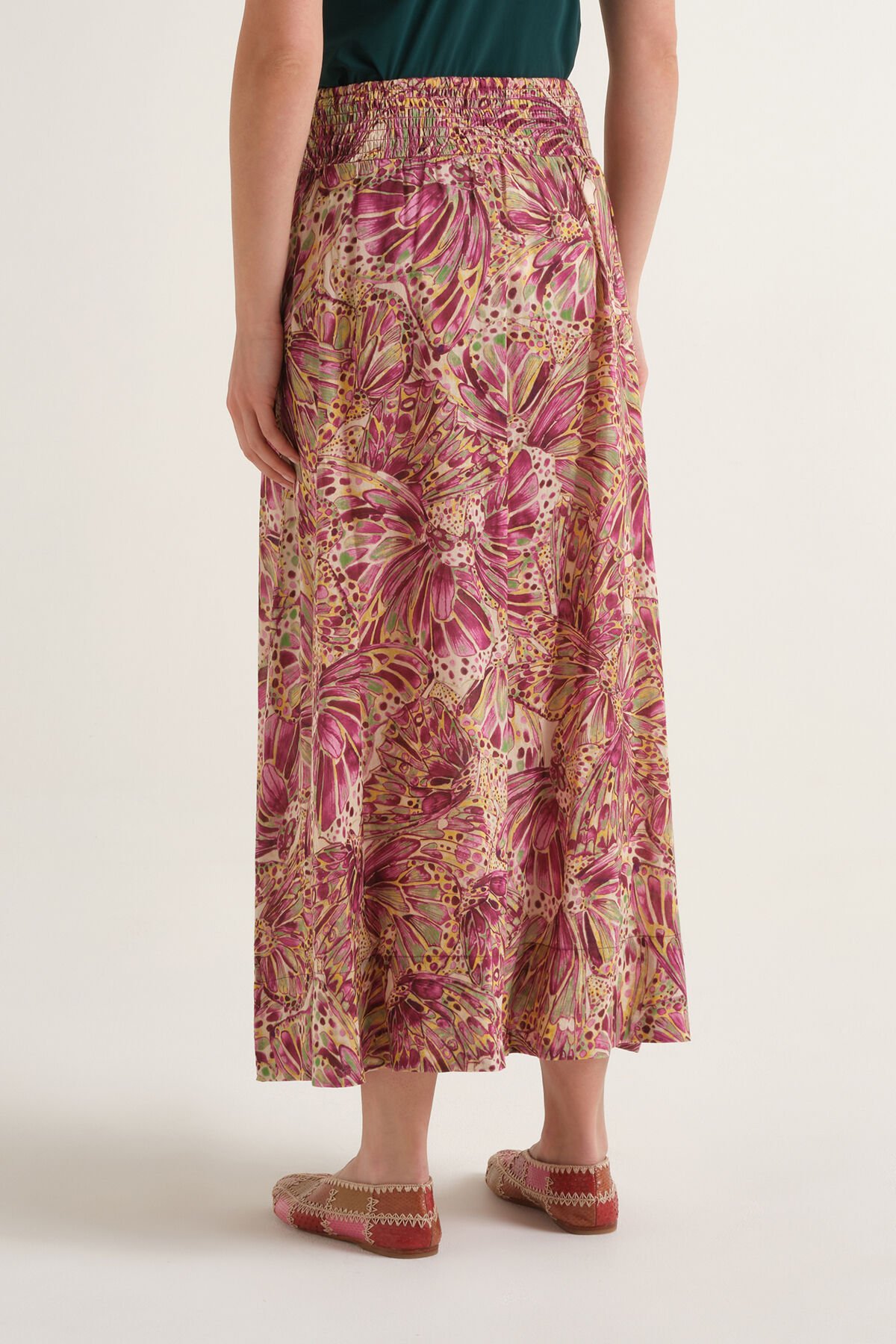 Malìparmi GONNA SWEET BUTTERFLY Giallo JG666715217