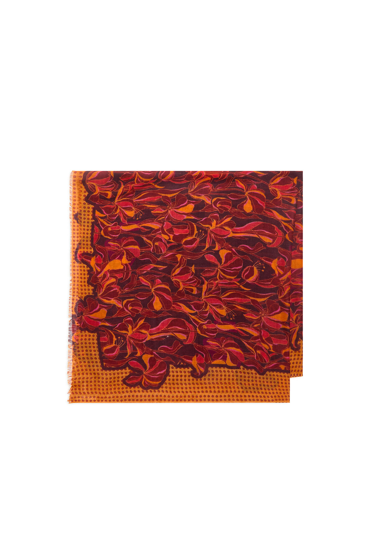 Maliparmi COLLECTION PRINTS FOULARD Orange IR002220199 Maliparmi COLLECTION PRINTS FOULARD Orange IR002220199