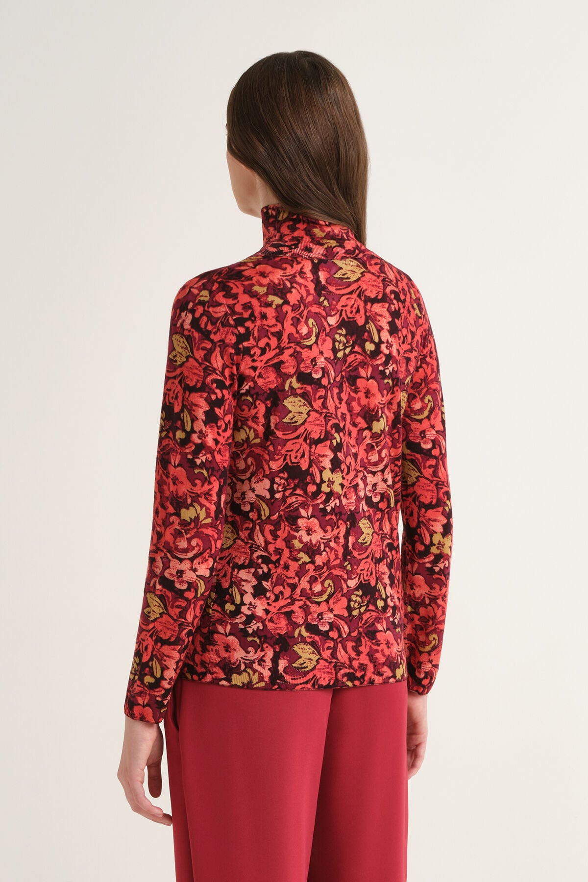 Maliparmi PRINTED KNIT KNIT Red JQ510478200 Maliparmi PRINTED KNIT KNIT Red JQ510478200