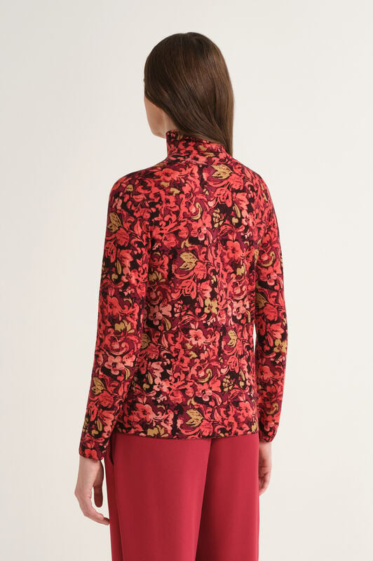 Maliparmi PRINTED KNIT KNIT Red JQ510478200 Maliparmi PRINTED KNIT KNIT Red JQ510478200