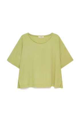 Malìparmi FLUID CREPE SHIRT Green JM440050672