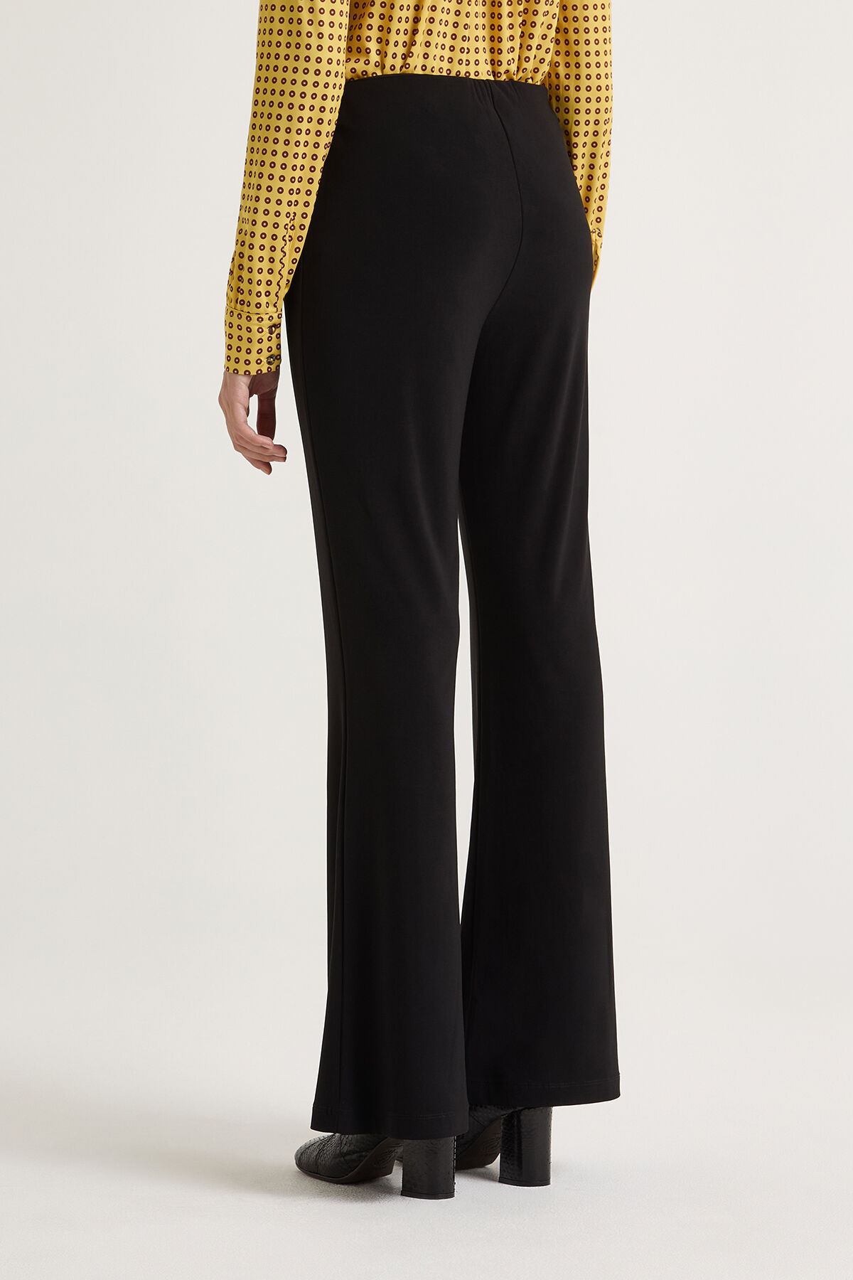 Maliparmi TECNO JERSEY TROUSERS Black JH400970226