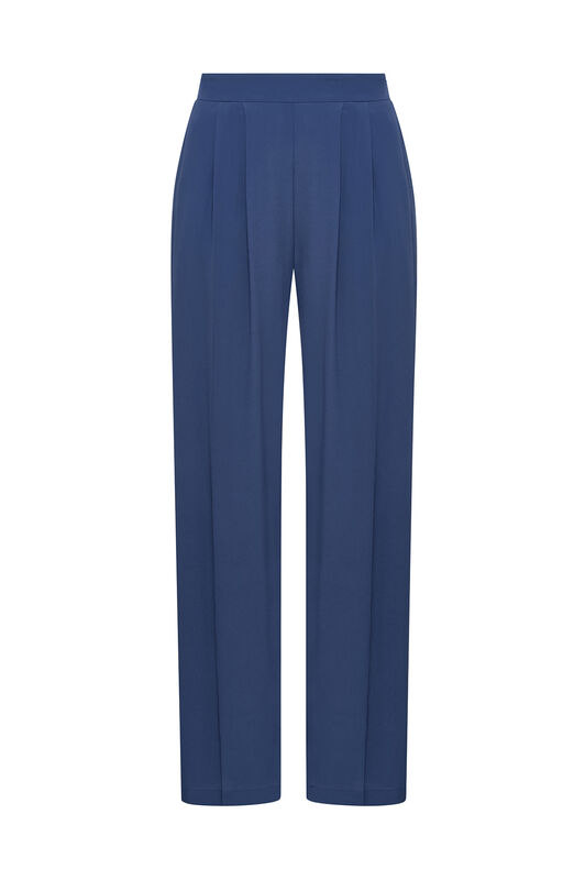 Malìparmi FLUID CREPE HOSE Marineblau JH806250672