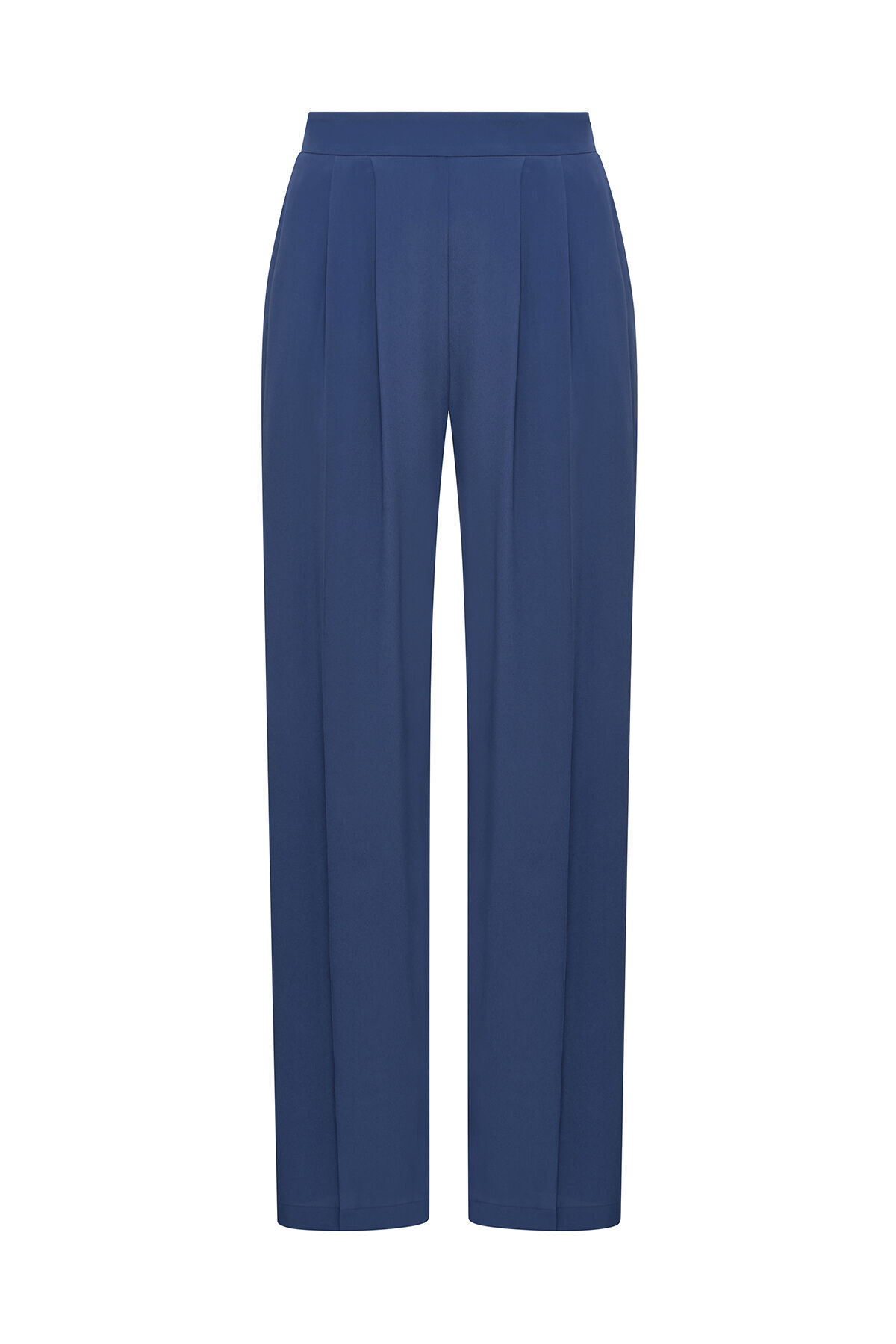 Malìparmi FLUID CREPE HOSE Marineblau JH806250672