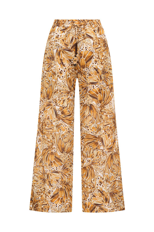Malìparmi SWEET BUTTERFLY TROUSERS Leather JH805415217