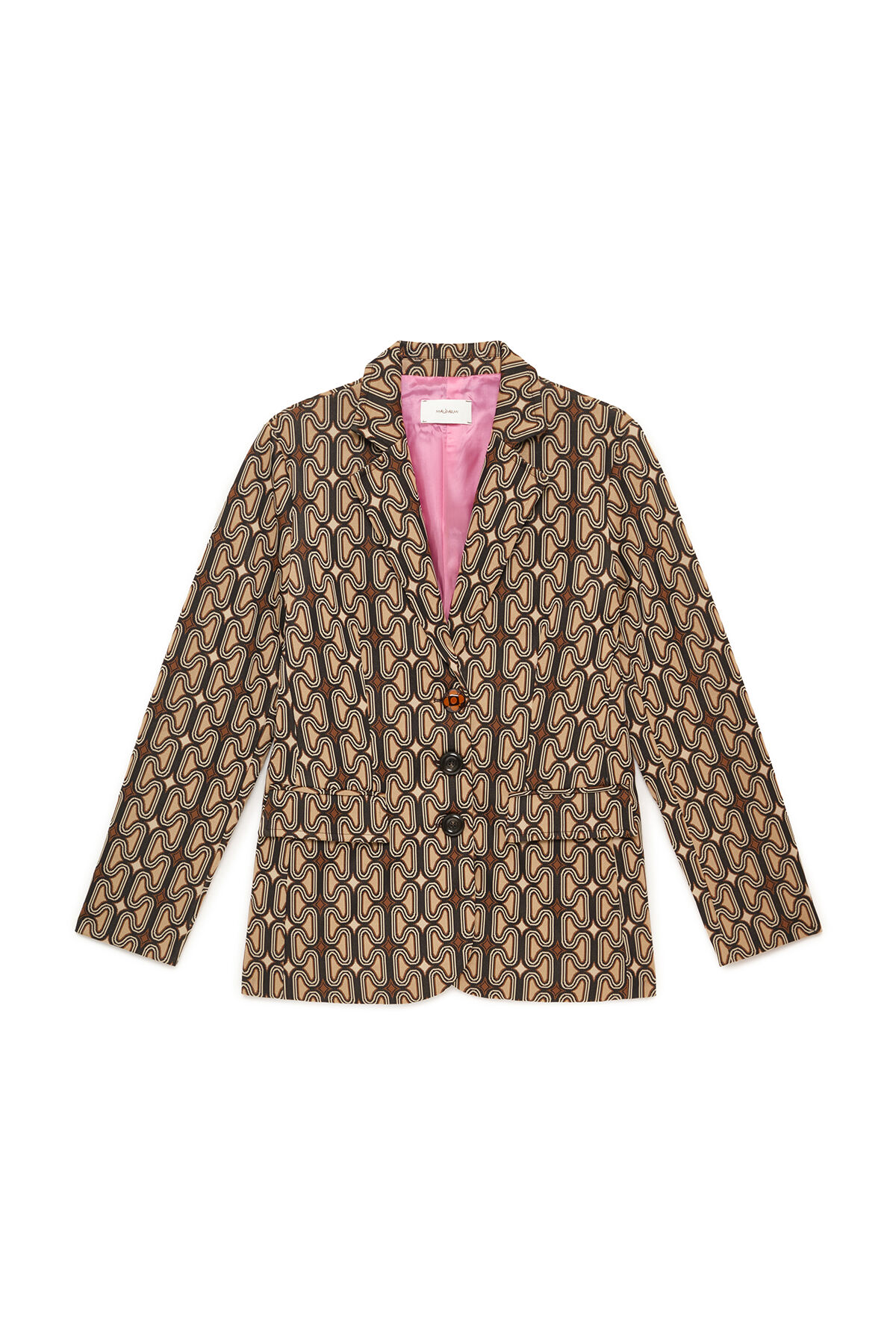 Maliparmi OPTICAL CHAIN BLAZER Black JD649870681 Maliparmi OPTICAL CHAIN BLAZER Black JD649870681