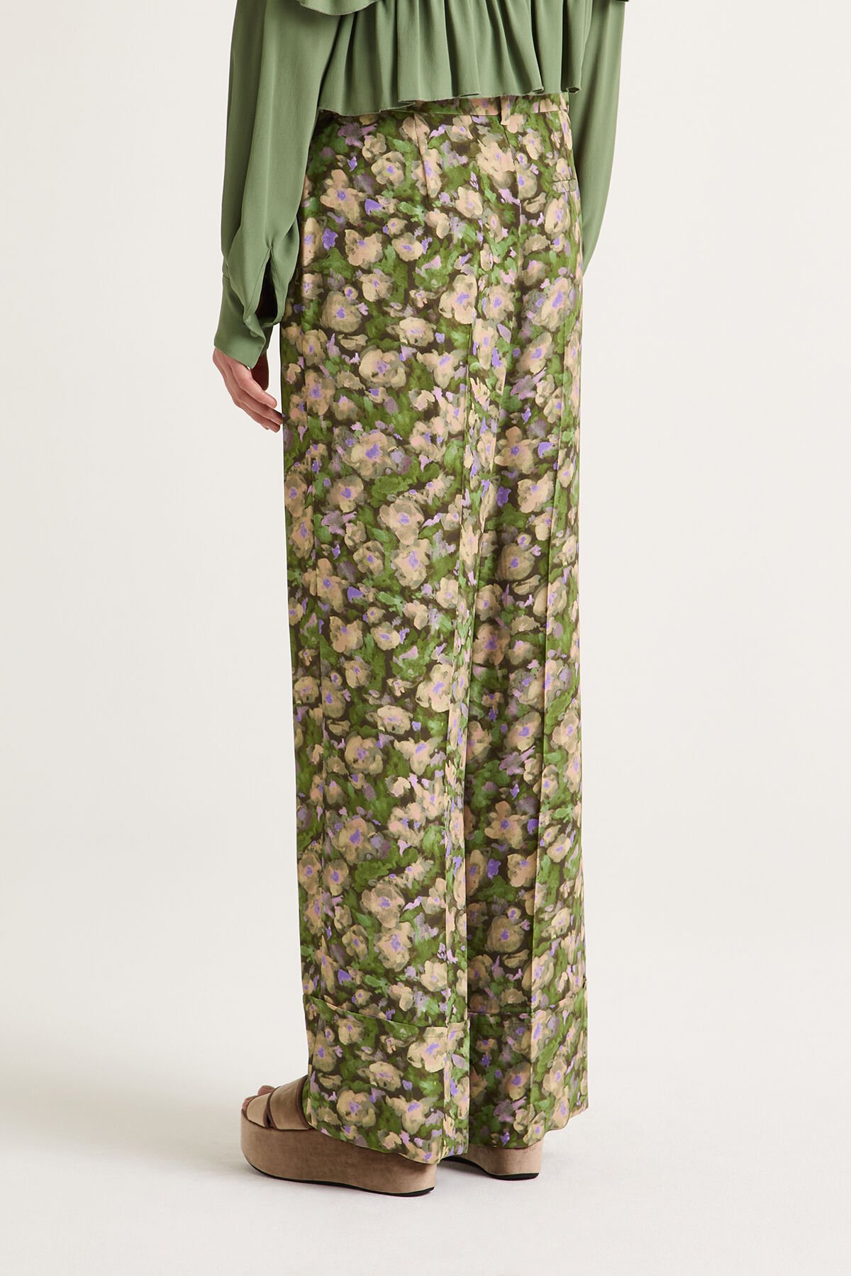 Maliparmi FLORAL SYMPHONY HOSE Grün JH804450651