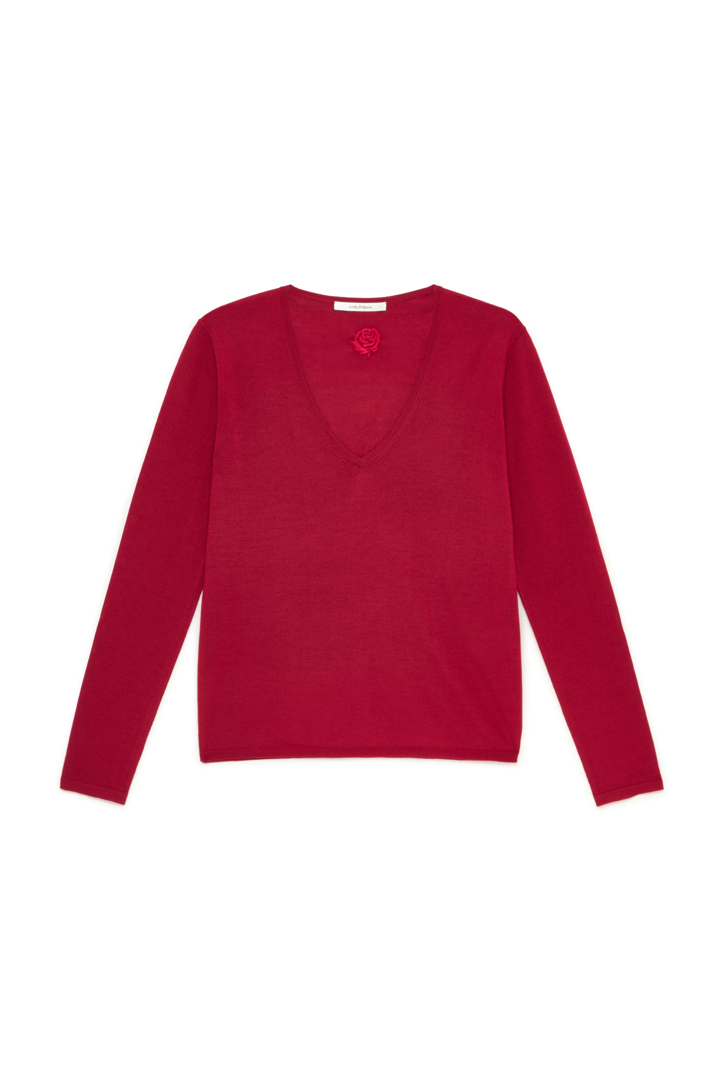 Maliparmi MAGLIA COLOURS OF THE WORLD Cremisi JQ512474230 Maliparmi MAGLIA COLOURS OF THE WORLD Cremisi JQ512474230
