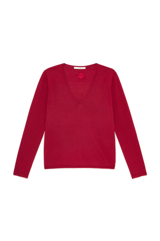 Maliparmi MAGLIA COLOURS OF THE WORLD Cremisi JQ512474230 Maliparmi MAGLIA COLOURS OF THE WORLD Cremisi JQ512474230