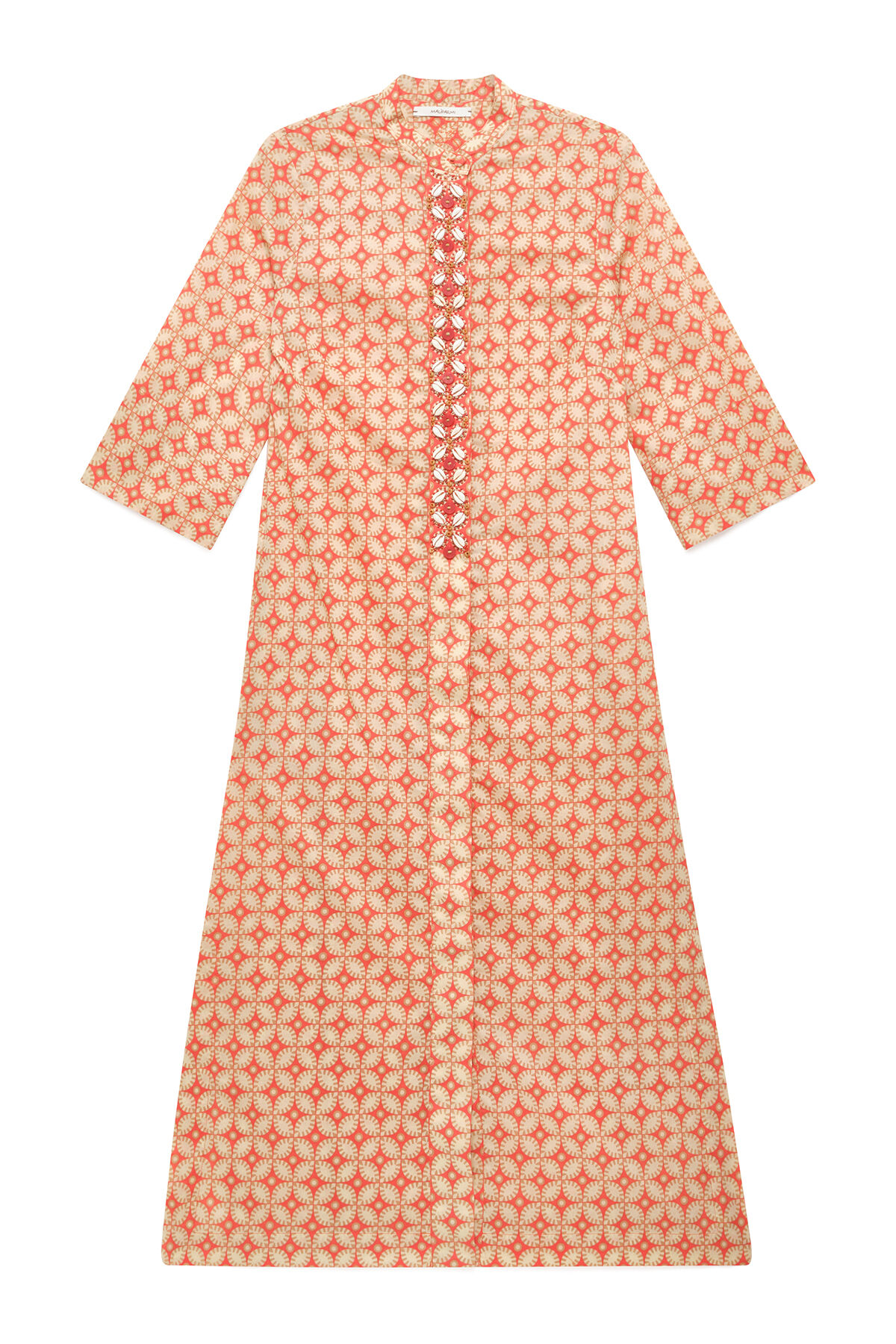 Malìparmi FLORAL SPIN DRESS Orange JF669915215 Malìparmi FLORAL SPIN DRESS Orange JF669915215