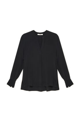 Maliparmi CAMICIA FLUID CREPE Nero JM103350672