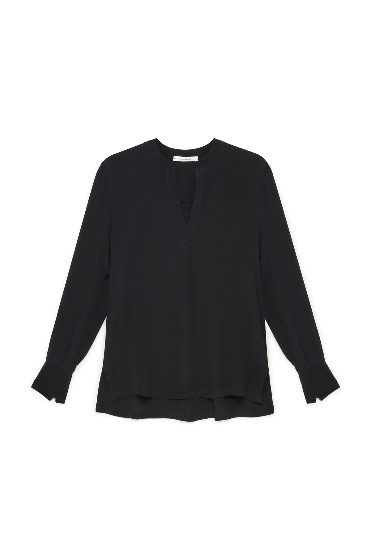 Maliparmi CAMICIA FLUID CREPE Nero JM103350672 Maliparmi CAMICIA FLUID CREPE Nero JM103350672