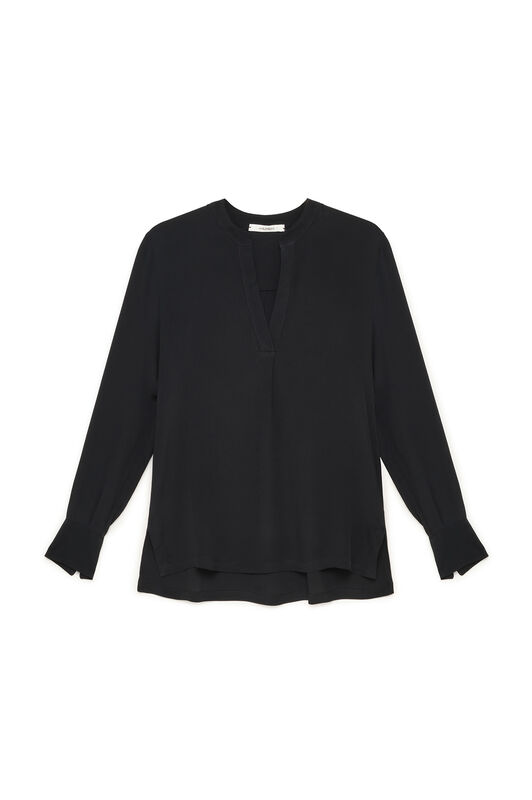 Maliparmi CAMICIA FLUID CREPE Nero JM103350672 Maliparmi CAMICIA FLUID CREPE Nero JM103350672