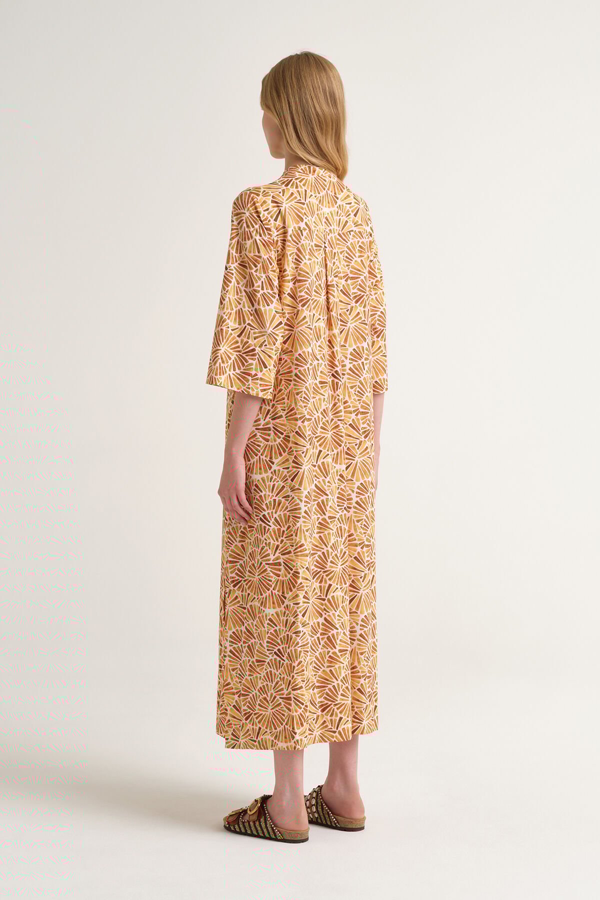 Malìparmi ABITO SHELL DRESS Yellow JF672170672