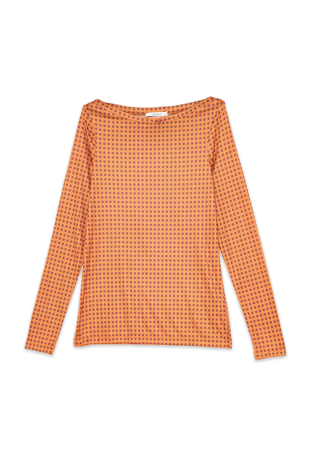 Maliparmi PRINT JERSEY-T-SHIRT Orange JK025770654