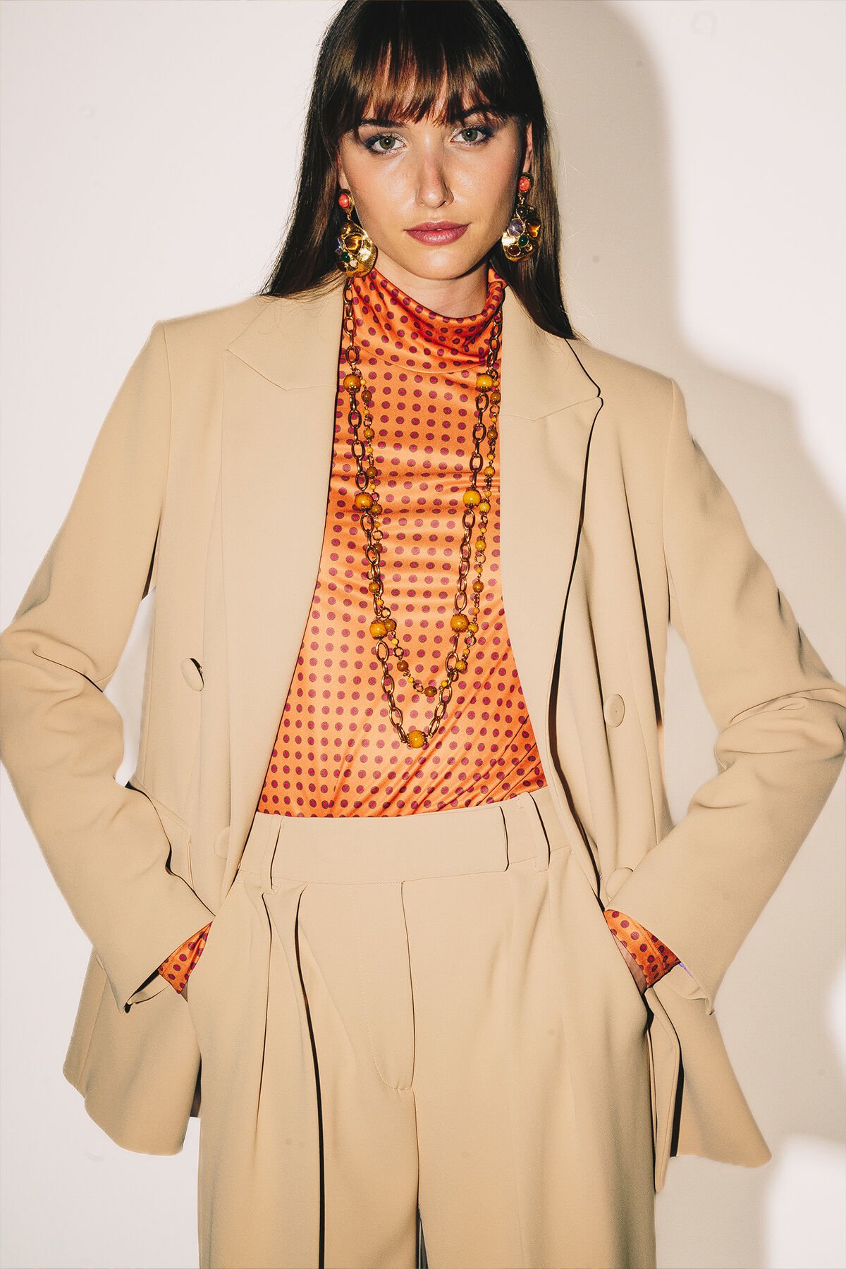 Maliparmi CADY JACKET Taupe JD647050658