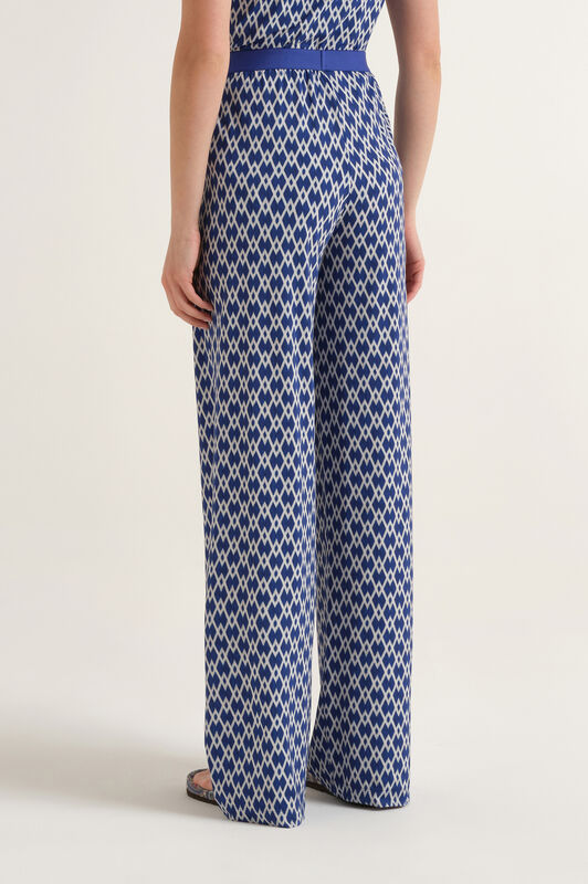 Malìparmi DIAMOND GLOW PANTALON Bleu JH753070674
