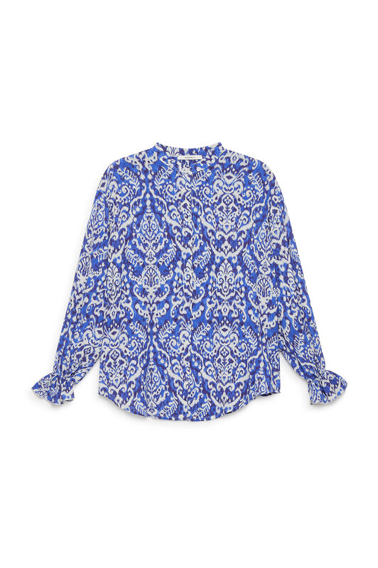Malìparmi DREAMSCAPE IKAT SHIRT Blue JM558550671 Malìparmi DREAMSCAPE IKAT SHIRT Blue JM558550671