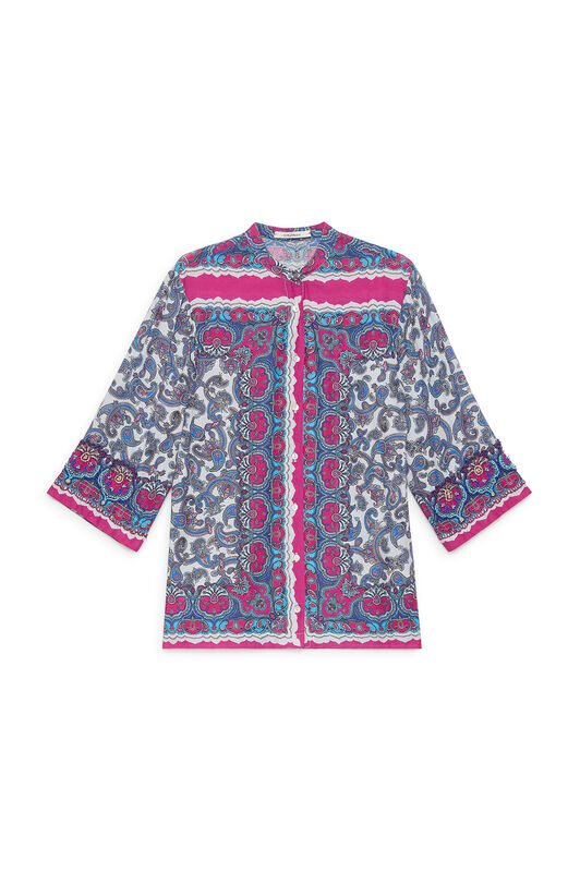 Malìparmi SUNSET PAISLEY KAFTAN Light Blue JM557550662