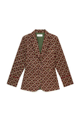 Maliparmi GRAPHIC ORBIT BLAZER Green JD648950687