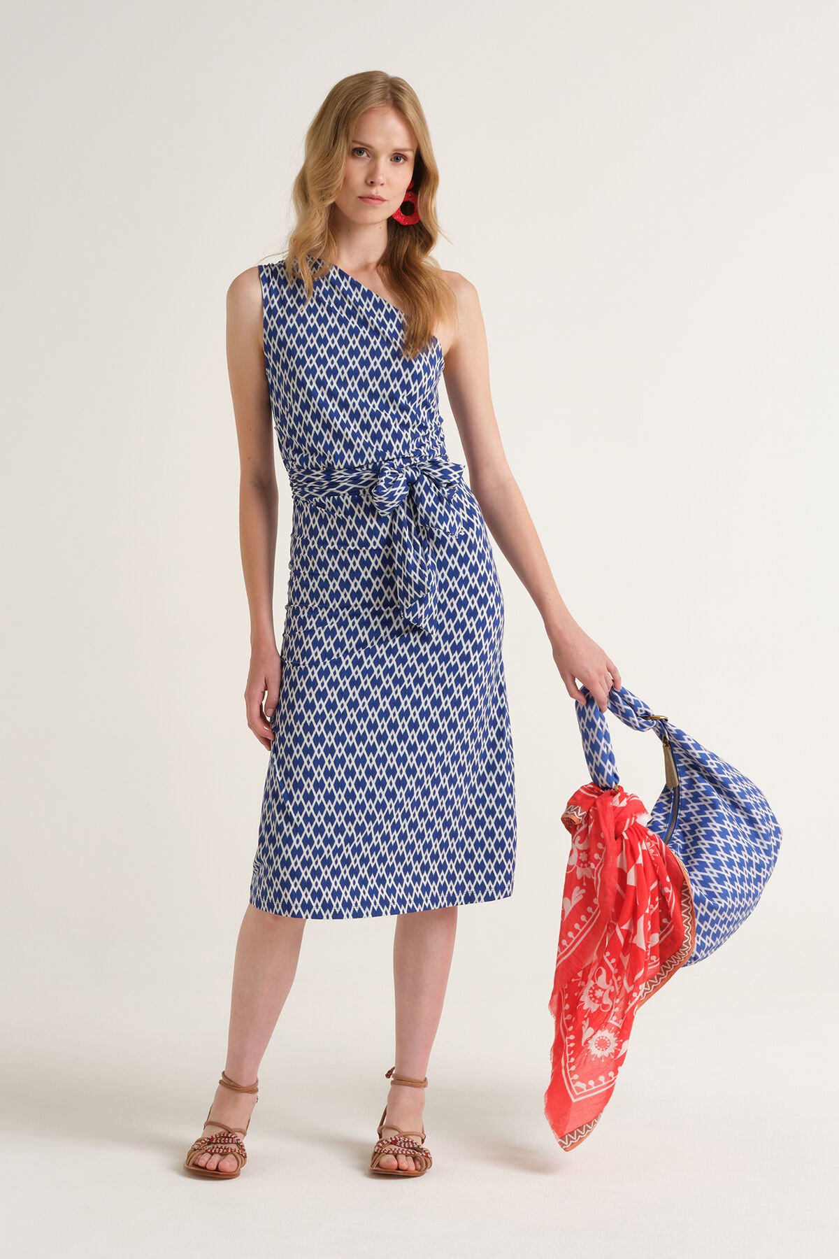 Malìparmi DIAMOND GLOW KLEID Blau JF671570674