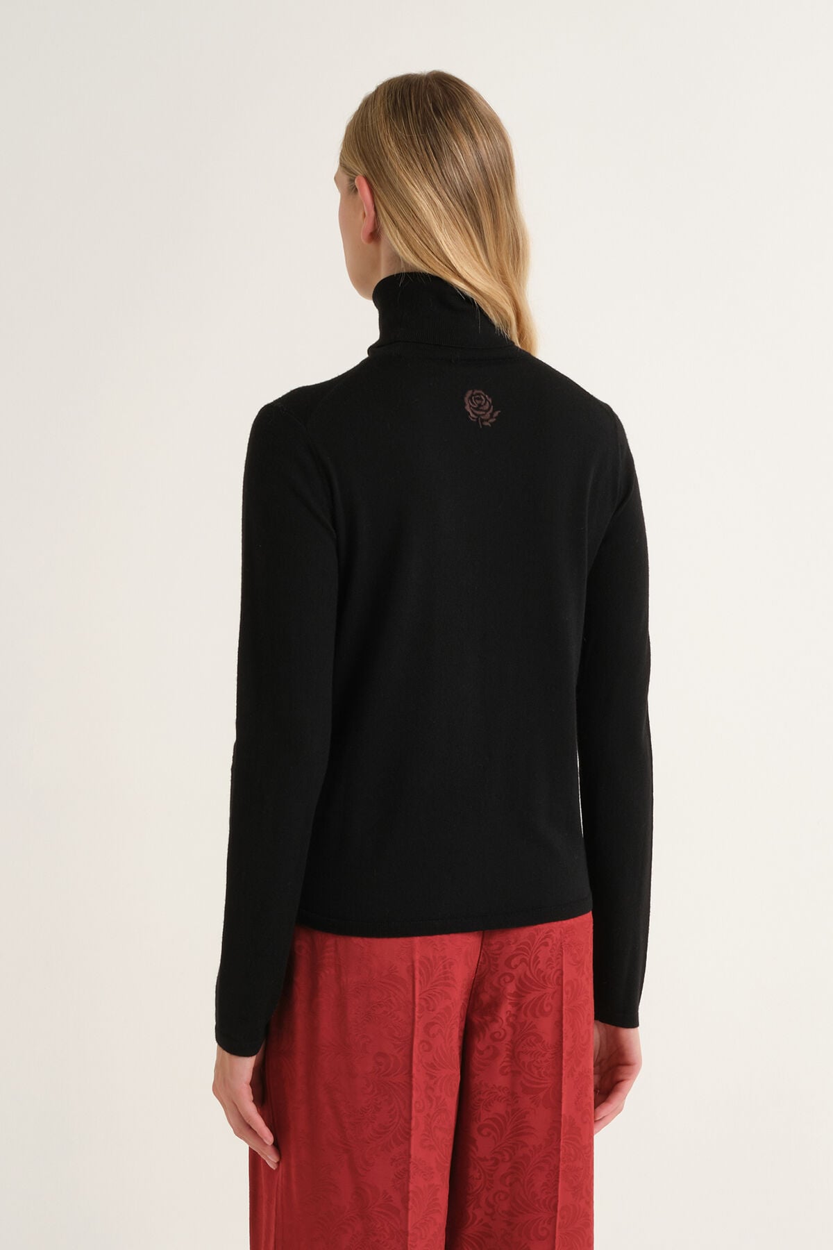 Maliparmi MAGLIA COLOURS OF THE WORLD Nero JQ512374230 Maliparmi MAGLIA COLOURS OF THE WORLD Nero JQ512374230