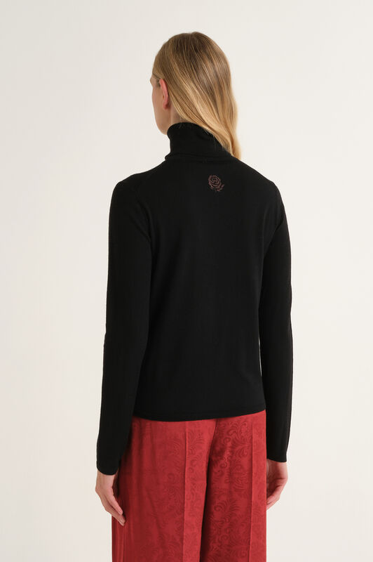 Maliparmi MAGLIA COLOURS OF THE WORLD Nero JQ512374230 Maliparmi MAGLIA COLOURS OF THE WORLD Nero JQ512374230