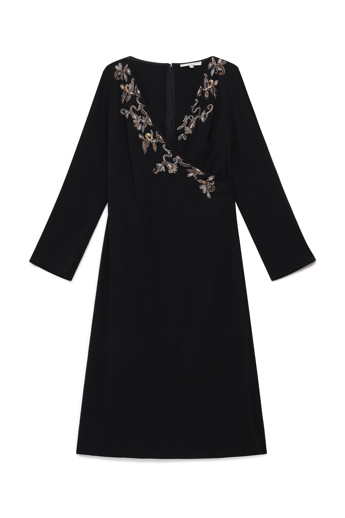 Maliparmi FESTIVE THREADS KLEID Schwarz JF680450686 Maliparmi FESTIVE THREADS KLEID Schwarz JF680450686