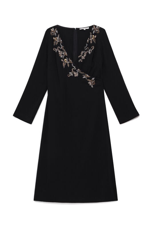 Maliparmi FESTIVE THREADS KLEID Schwarz JF680450686 Maliparmi FESTIVE THREADS KLEID Schwarz JF680450686