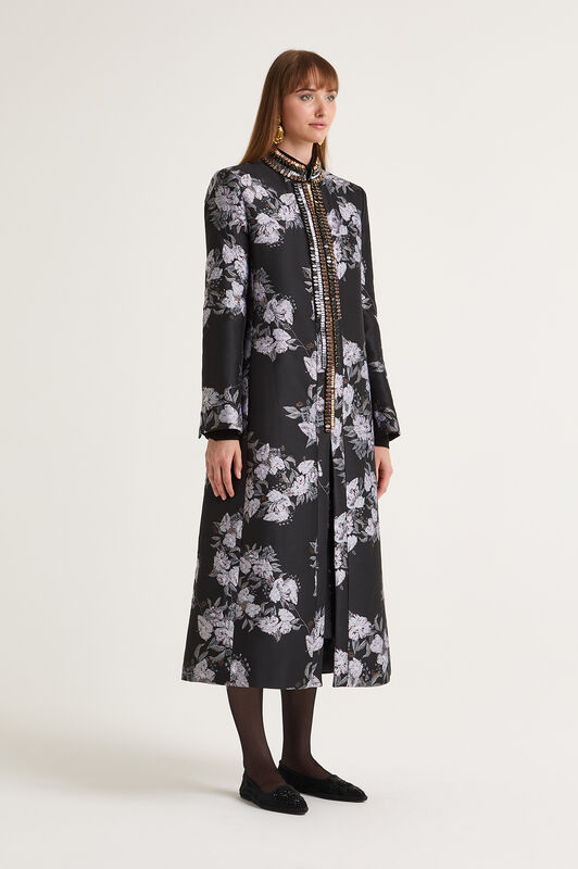 Maliparmi CAPPOTTO INDIAN PRINCESS Nero JB538650647