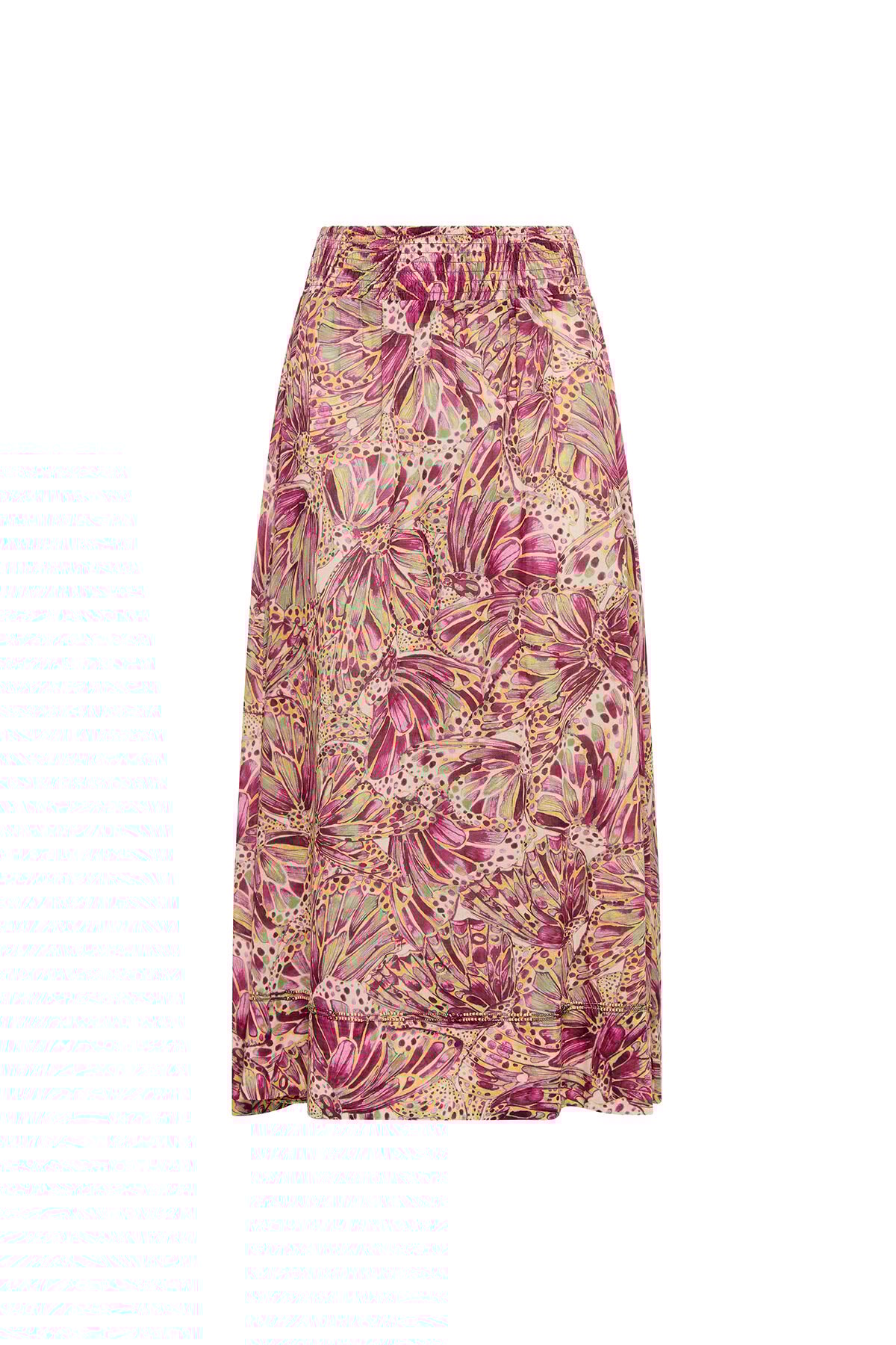 Malìparmi SWEET BUTTERFLY SKIRT Yellow JG666715217 Malìparmi SWEET BUTTERFLY SKIRT Yellow JG666715217