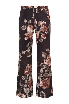 Maliparmi FROSTED BLOSSOM TROUSER Brown JH400970680 Maliparmi FROSTED BLOSSOM TROUSER Brown JH400970680