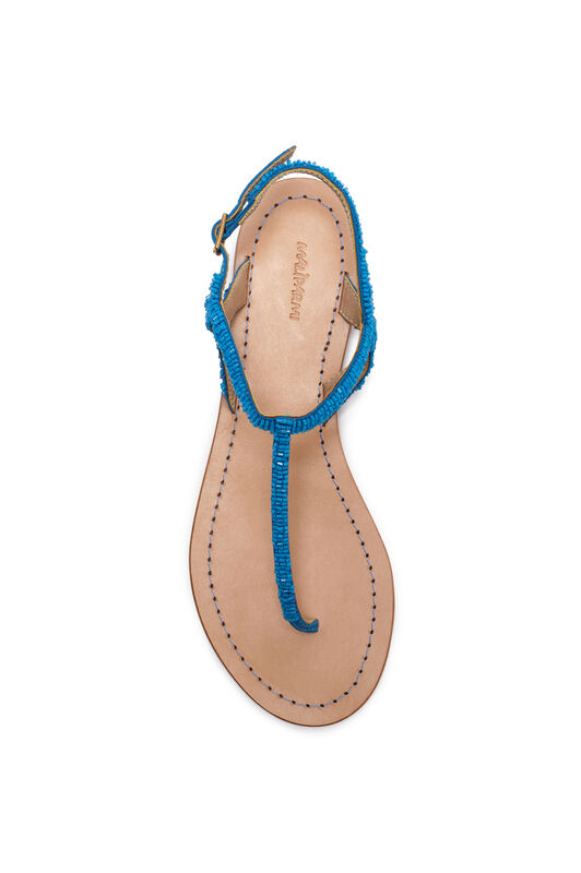 Malìparmi CUTS & BEADS SANDAL Cobalt SA006991069 Malìparmi CUTS & BEADS SANDAL Cobalt SA006991069
