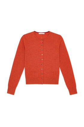 Maliparmi COLOURS OF THE WORLD CARDIGAN Rust JN228374230 Maliparmi COLOURS OF THE WORLD CARDIGAN Rust JN228374230