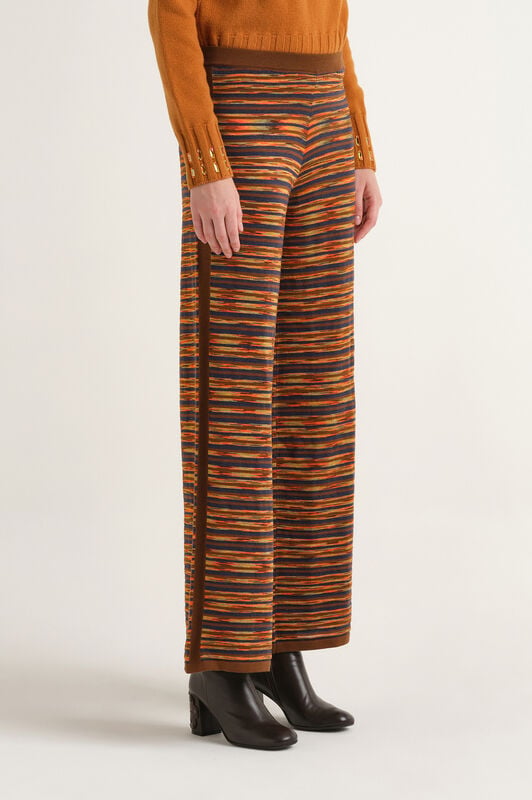 Maliparmi MIX STRIPES TROUSER Multicolour JH809278221 Maliparmi MIX STRIPES TROUSER Multicolour JH809278221