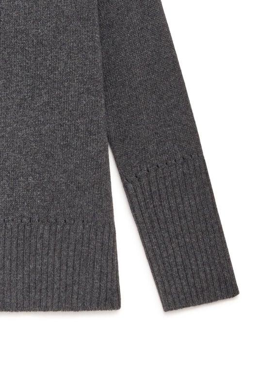 Maliparmi MAGLIA CASHMERE MERINOS Dark Grey JQ513374315 Maliparmi MAGLIA CASHMERE MERINOS Dark Grey JQ513374315