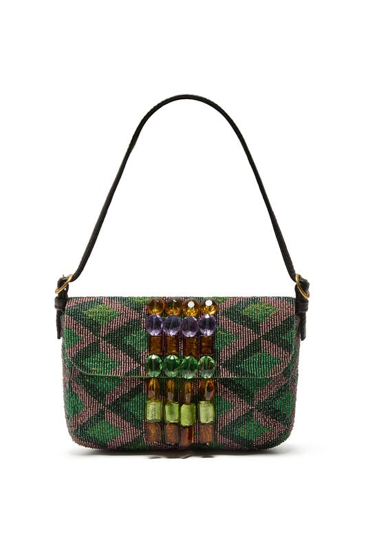 Maliparmi DIAMONDS OF LIGHT KLEINE SCHULTERTASCHE Smaragd BF001191243 Maliparmi DIAMONDS OF LIGHT KLEINE SCHULTERTASCHE Smaragd BF001191243