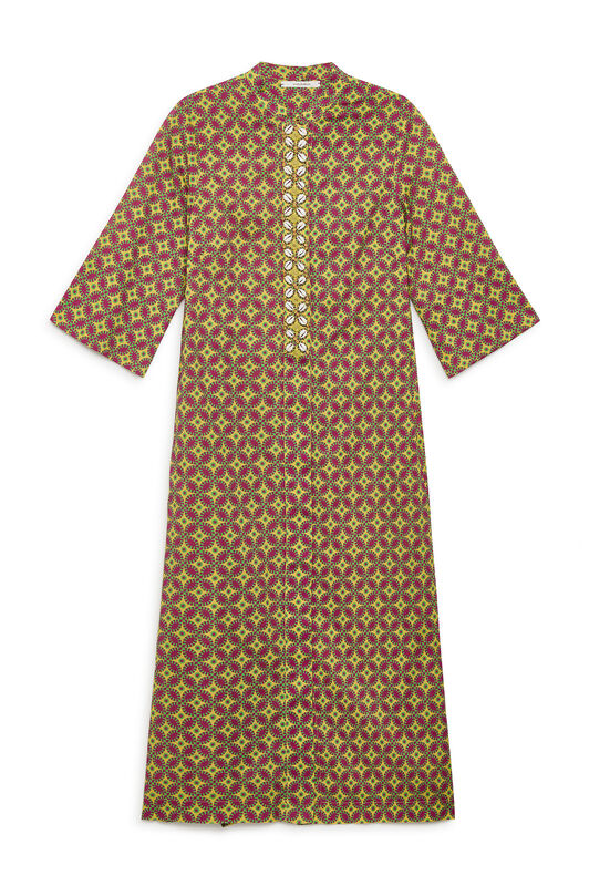 Malìparmi FLORAL SPIN KLEID Gelb JF669915215 Malìparmi FLORAL SPIN KLEID Gelb JF669915215