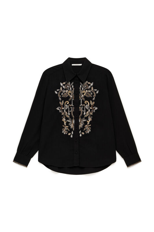 Maliparmi FESTIVE THREADS CAMISA Negro JM560150686
