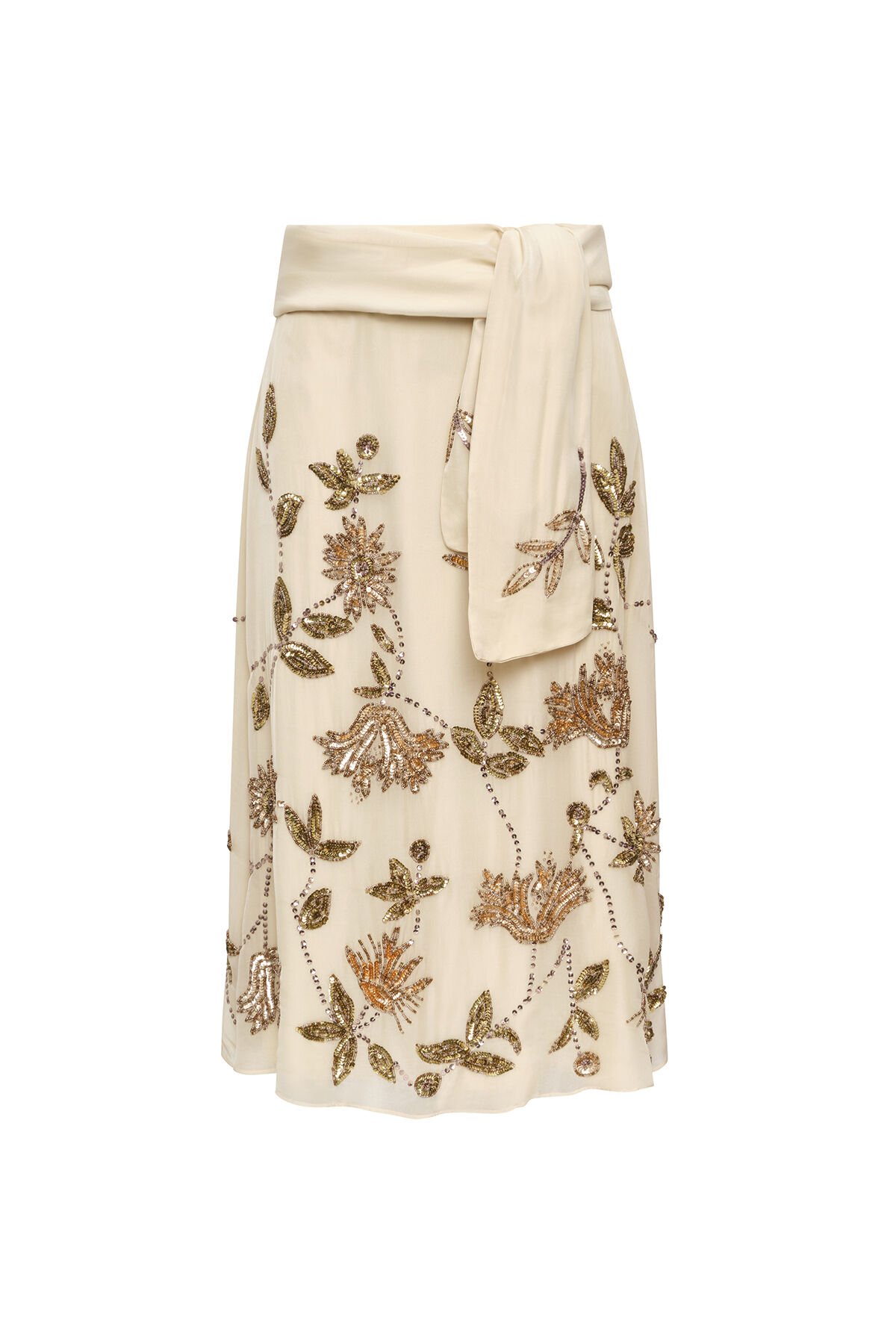 Malìparmi SILVER GARDEN SKIRT Beige JG667750667