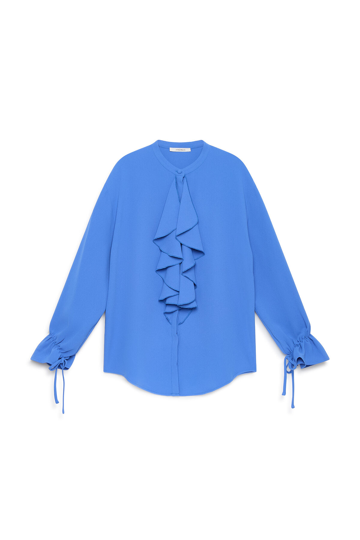 Maliparmi SABLÈ CREPE HEMD Elektrischblau JM556250166 Maliparmi SABLÈ CREPE HEMD Elektrischblau JM556250166