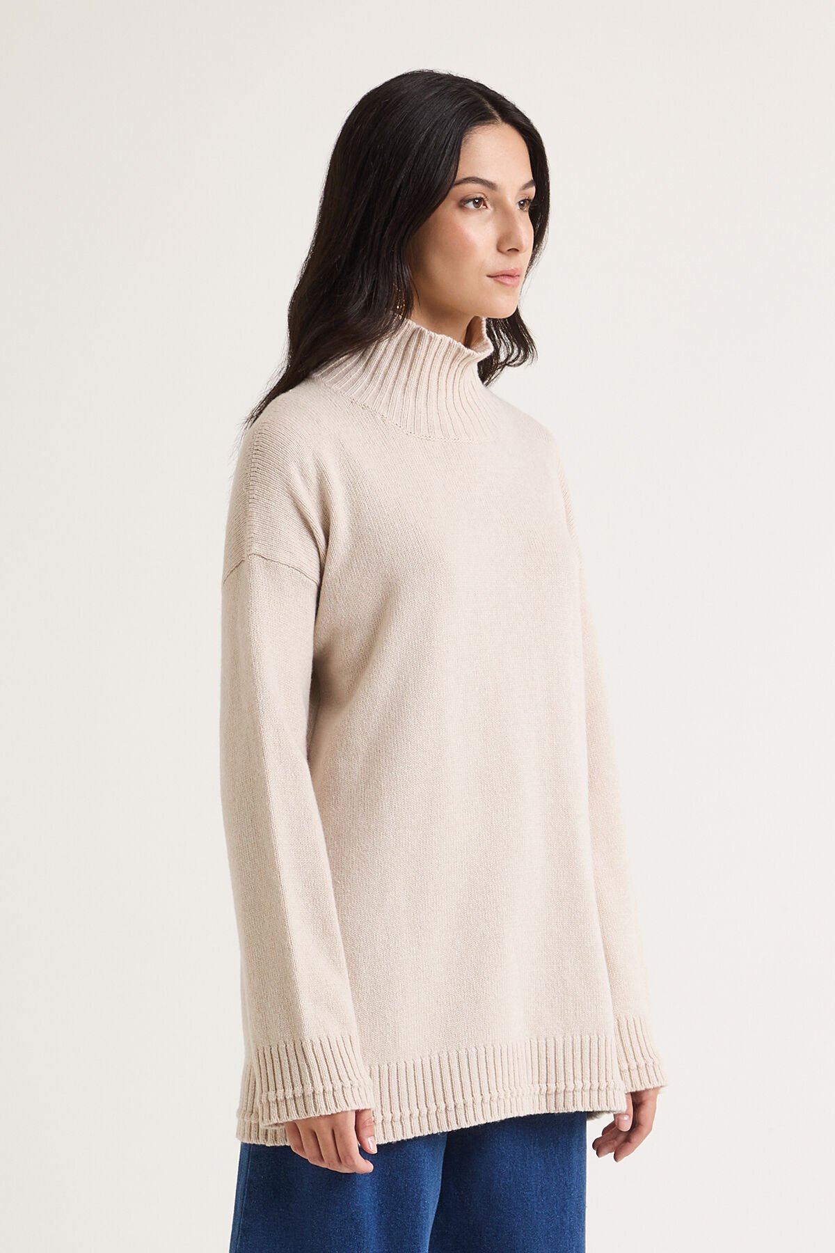 Maliparmi CASHMERE MERINOS KNITWEAR Warm Beige JQ511274315